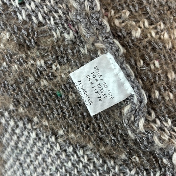 Lovestitch | alpine gypsy Aztec print duster sweater | rare fall winter | small - Picture 8 of 14